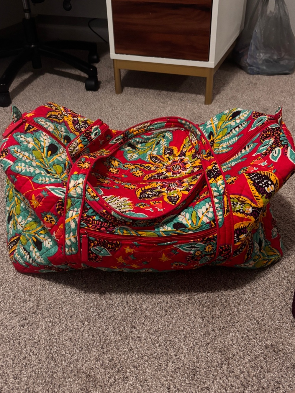 Vera Bradley Rumba Weekender Travel Bag (Retired Pattern)